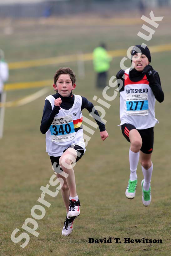 No 340 and 277, Under-13s, North East Harrier League, Wrekerton, Gateshead